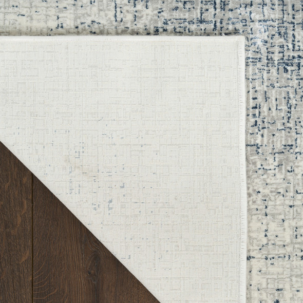 Nourison DKNY Grand Street GRN03 Ivory Blue Rug
