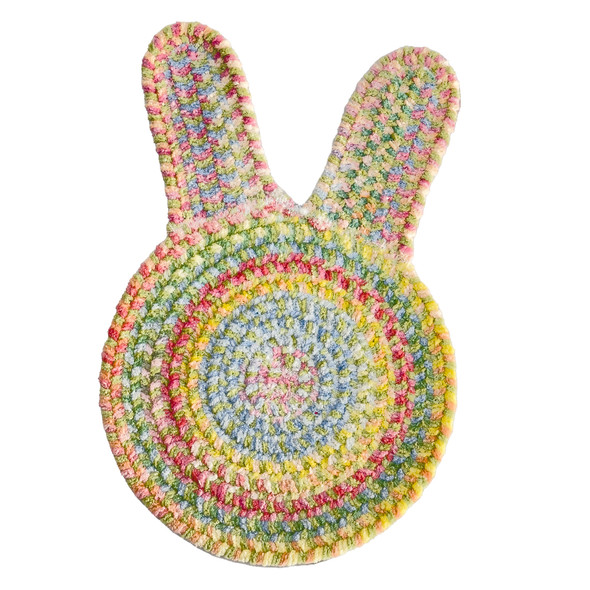 Capel Bunny Hop 0449-240 Green Rug