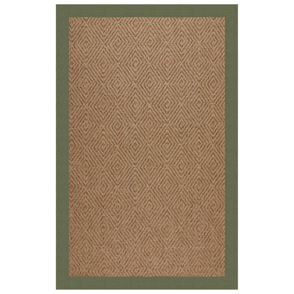 Capel Zelda-Diamond 2088-274 Plant Green Rug
