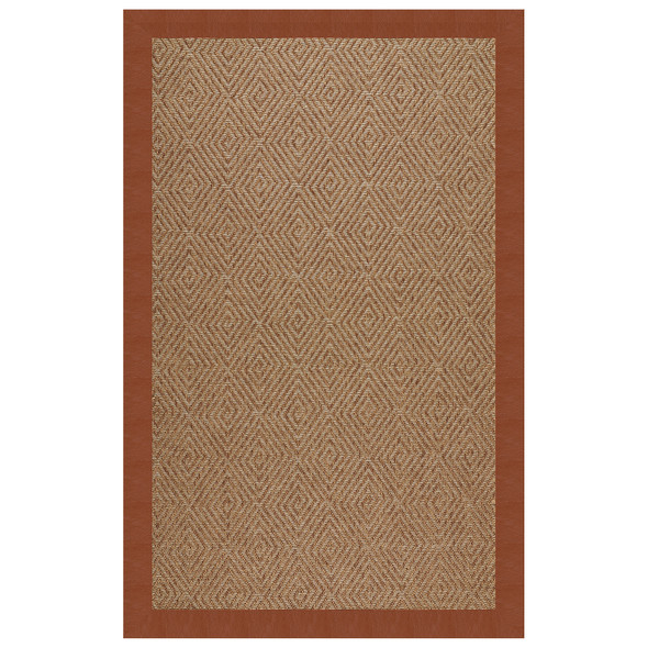 Capel Zelda-Diamond 2088-742 Rusty Brown Rug