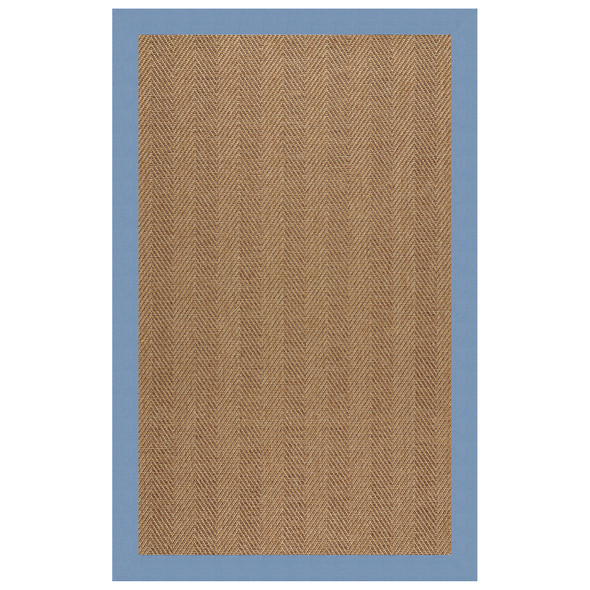 Capel Zelda-Herringbone 2091-437 Medium Blue Rug