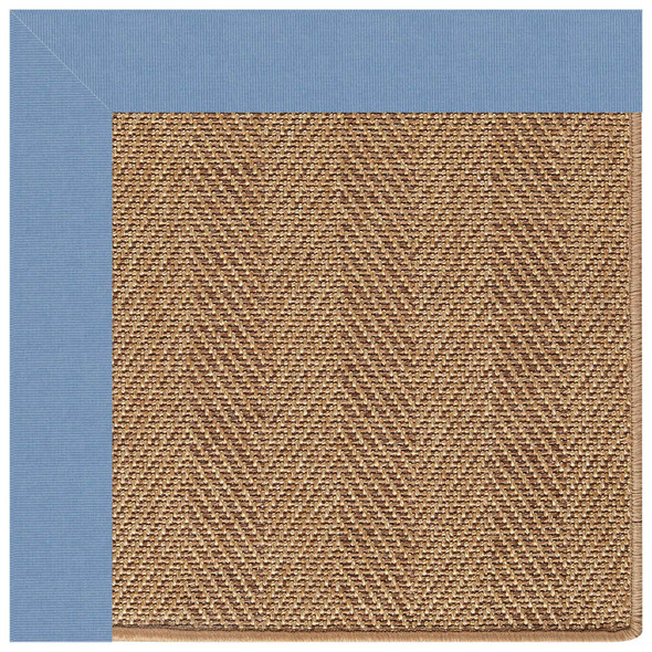 Capel Zelda-Herringbone 2091-437 Medium Blue Rug