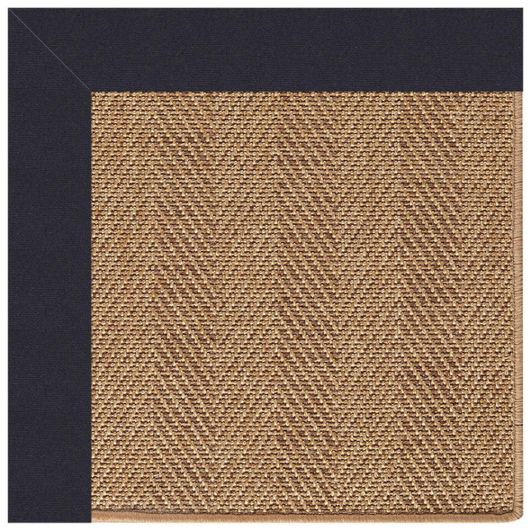 Capel Zelda-Herringbone 2091-497 Dark Navy Rug
