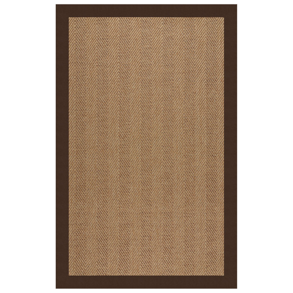 Capel Zelda-Herringbone 2091-787 Brown Rug