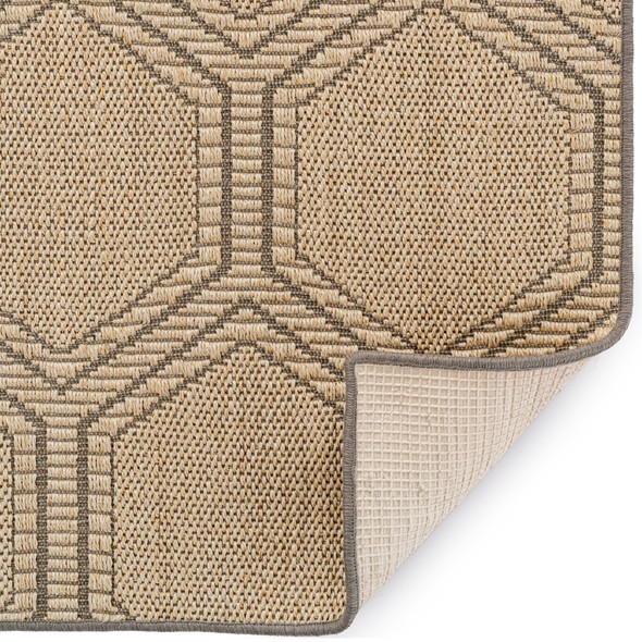 Capel Brier 2209-370 Sand Black Rug