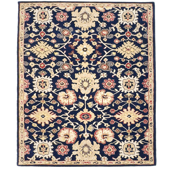 Capel Pazyryk-Mahal 2606-475 Dk Blue Rug