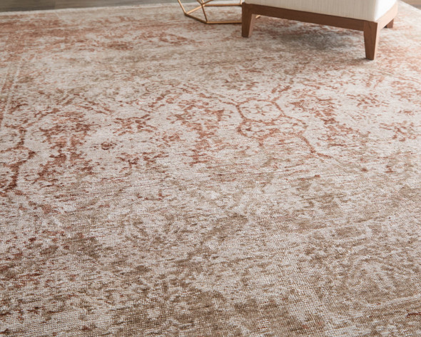 Feizy Loralai 8A65F Tan Orange Area Rug