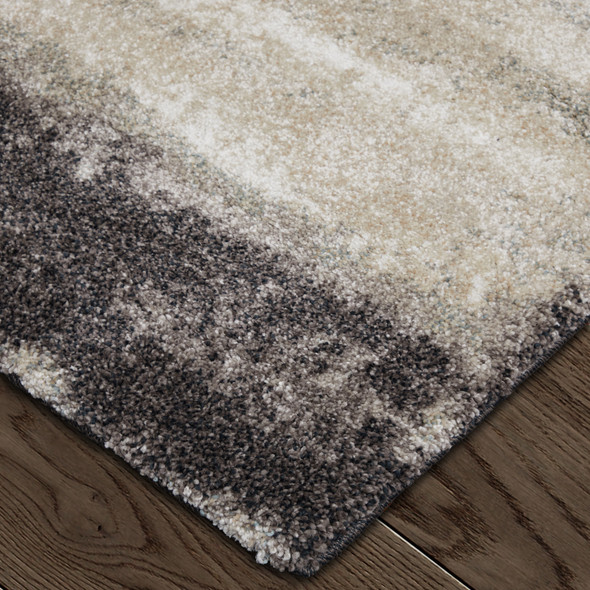 Feizy Skyview 39QAF Gray Ivory Taupe Area Rug