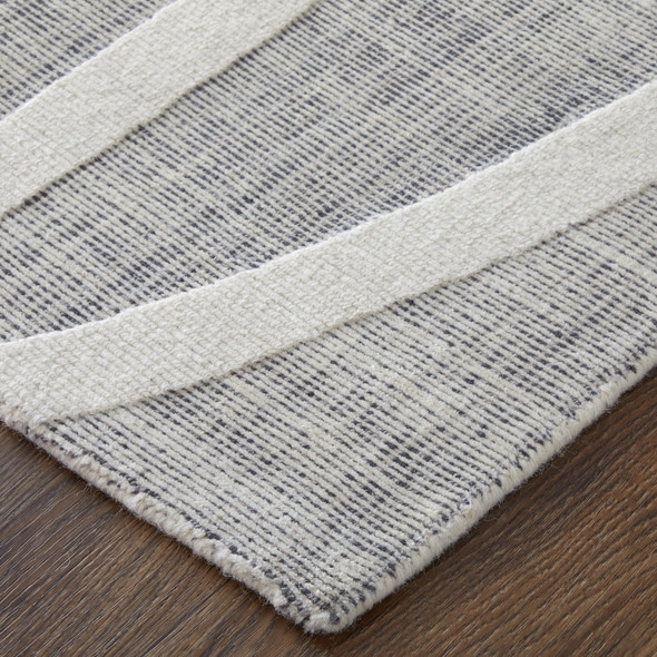 Feizy Peconic T8009 Gray Ivory Area Rug