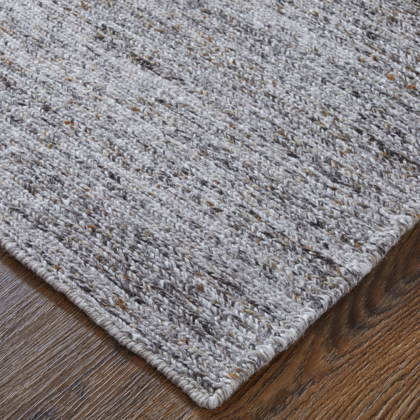 Feizy Finley T6046 Gray Brown Area Rug