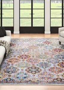Couristan Gypsy AY76 0761 Nameh Bone Rug