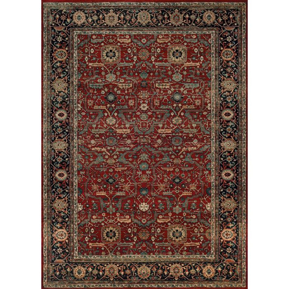 Couristan Old World Classic 4348 0400 Joshagan Rust Navy Rug