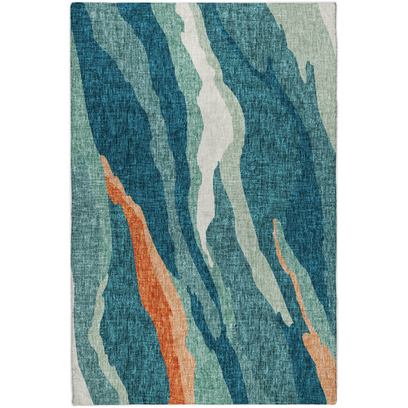 Dalyn Lorenzo LN4 Teal Rug