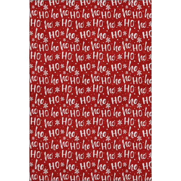 Dalyn Merry & Bright MY22 Red Rug