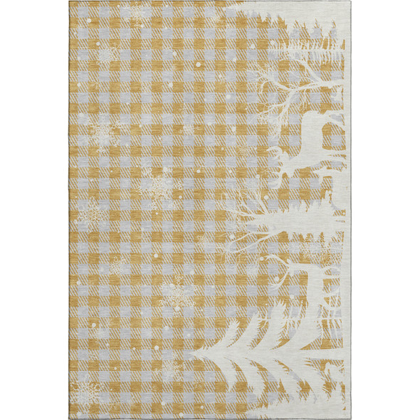 Dalyn Merry & Bright MY26 Gold Rug