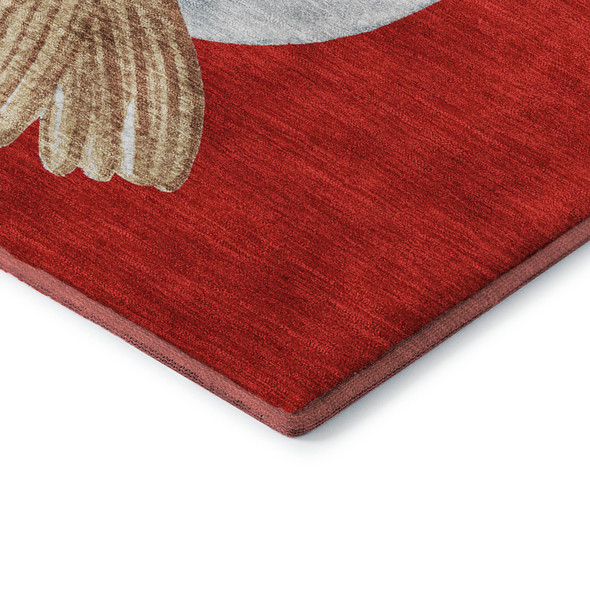 Dalyn Merry & Bright MY28 Red Rug