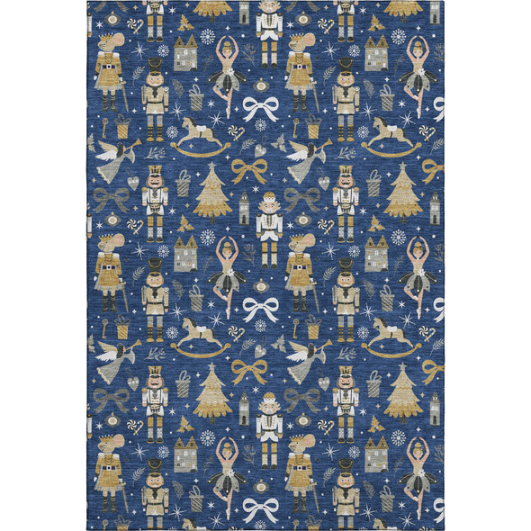 Dalyn Merry & Bright MY29 Navy Rug