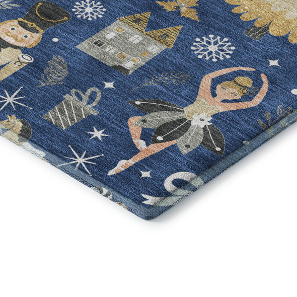 Dalyn Merry & Bright MY29 Navy Rug