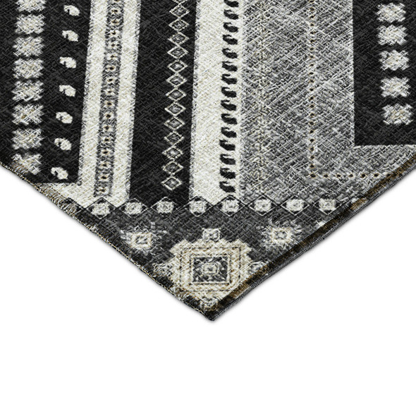 Dalyn Portico PO5 Black Rug