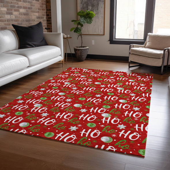 Dalyn Wonderland WN18 Red Rug