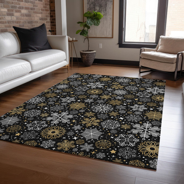 Dalyn Wonderland WN31 Black Rug