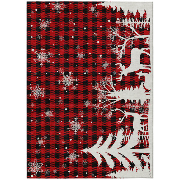Dalyn Wonderland WN32 Red Rug
