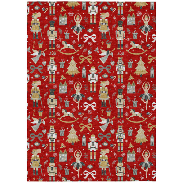 Dalyn Wonderland WN35 Red Rug