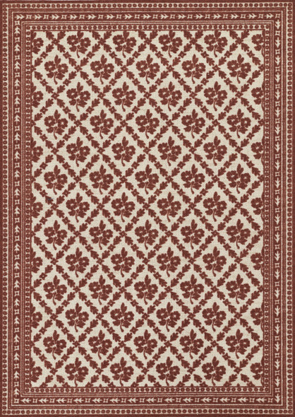 Momeni Bibury BIB-1 Red Rug
