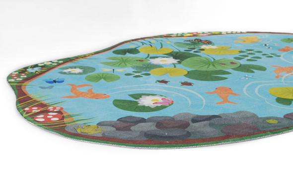 Momeni Playground PLY-1 Blue Rug