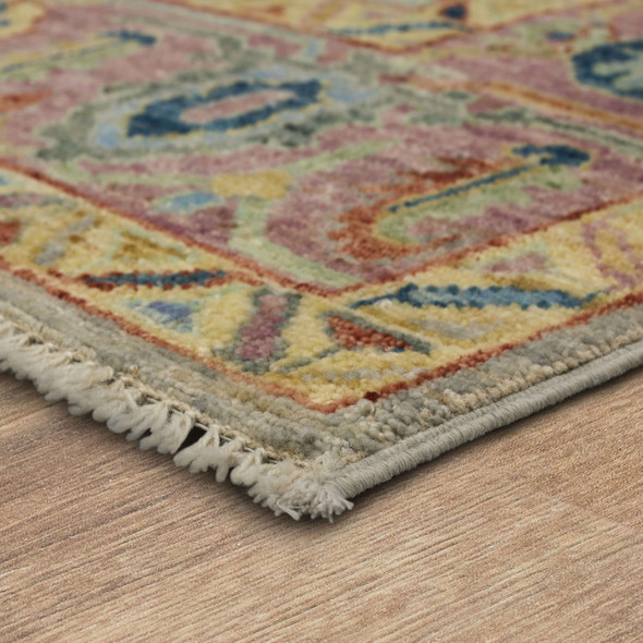Karastan Mystique R1217 409 Grey Purple Rug