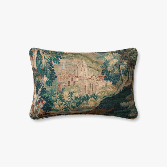 Loloi PLL0211 Green Multi Pillow