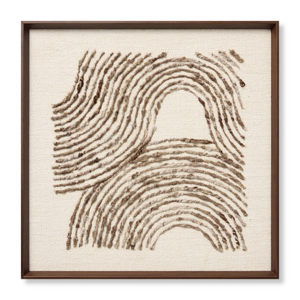 Loloi Phase PHASE Dark Brown Wall Art