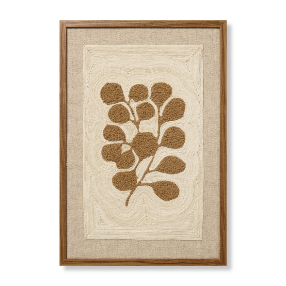 Loloi Sprig & Soil SPRIG Brown Wall Art