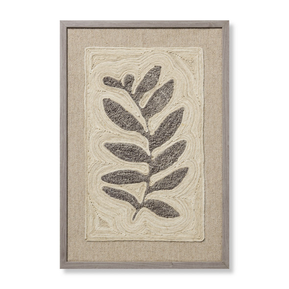 Loloi Stem & Stone STEMS Grey Wall Art