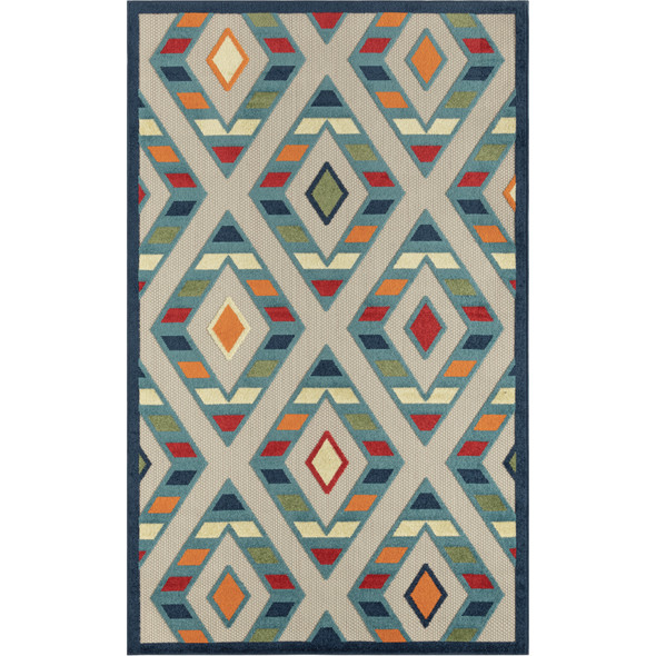 LR Home Copa Cabana 81818 Multicolor Rug