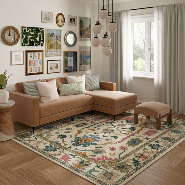 LR Home Elize 82945 Cream Multi Rug