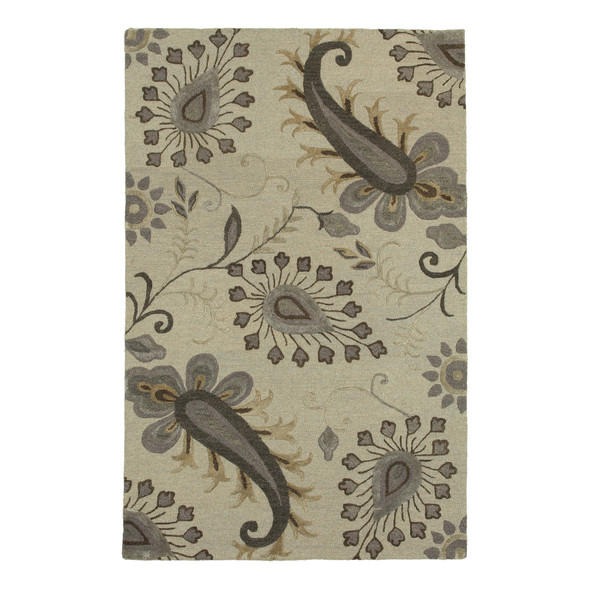 LR Home Glamour 06010 Light Gray Rug