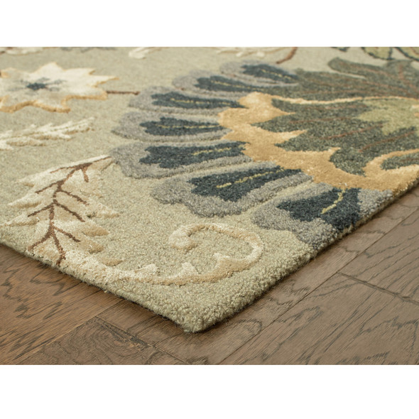 LR Home Glamour 06011 Sand Rug