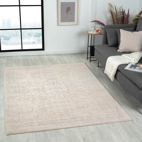 LR Home Lancaster 82299 Gray Rug