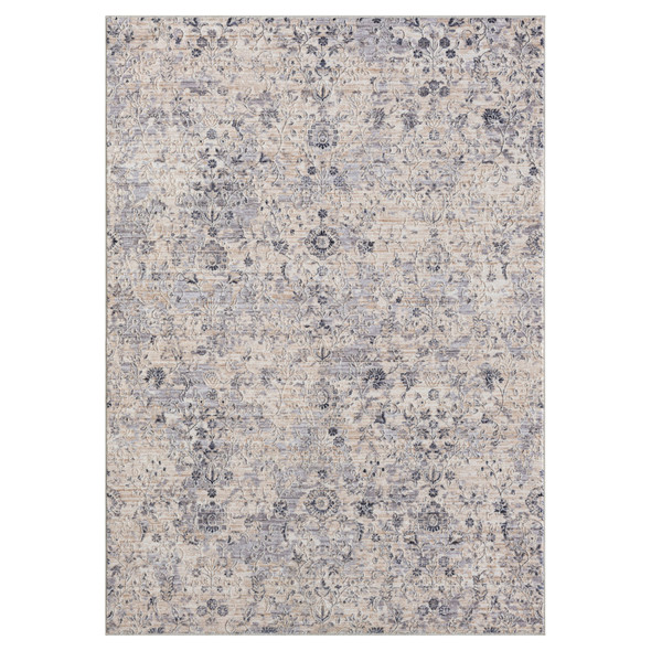 LR Home Lancaster 82302 Blue Rug