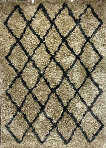 LR Home Rugs Ariel 99457 Tan Gray Rug
