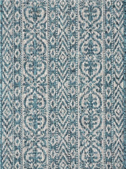 LR Home Sunshower 81250 Teal Rug