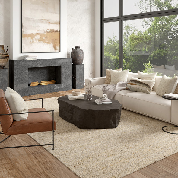 LR Home Valour 82874 Beige Ivory Rug