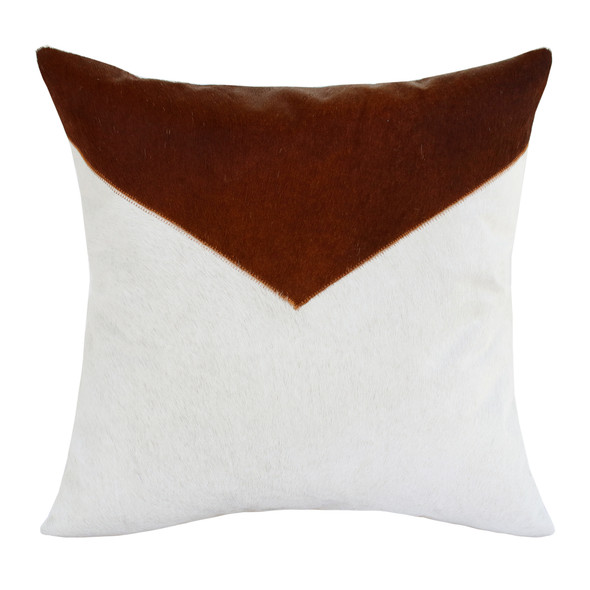 LR Home Austin 08138 Ivory Brown Pillow