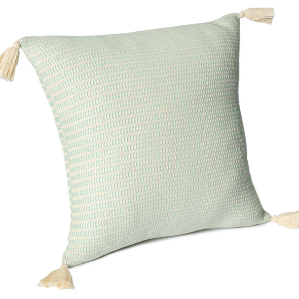 LR Home Breezy 08005 Light Turquoise Pillow