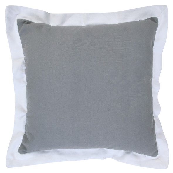 LR Home Empire 07846 Gray White Pillow