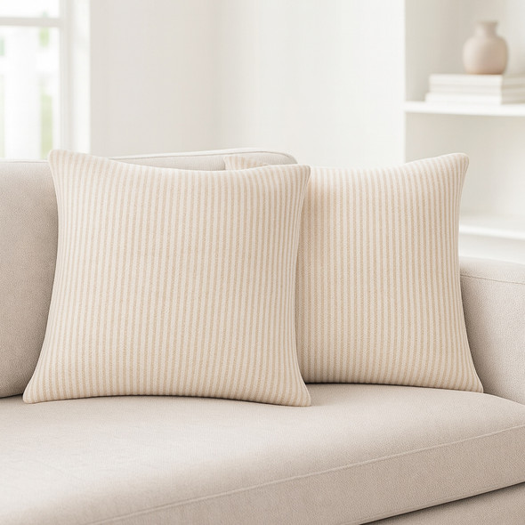 LR Home Insignia 07806 Beige Pillow