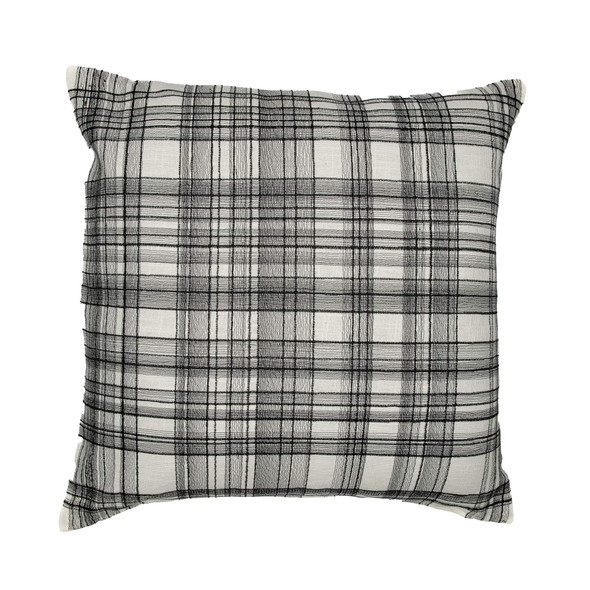 LR Home Stacy Garcia 08666 White Black Pillow