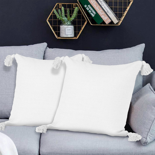 LR Home Sundaze 07770 White Pillow