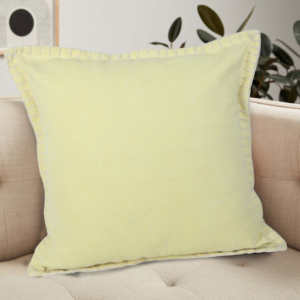 LR Home Vital 07871 Light Yellow Pillow